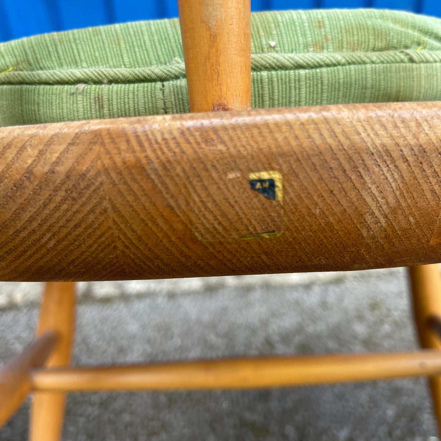 Pair of Original Ercol No.333a 'Cow Horn' Arm Chairs in Natural Waxed Finish, c1956