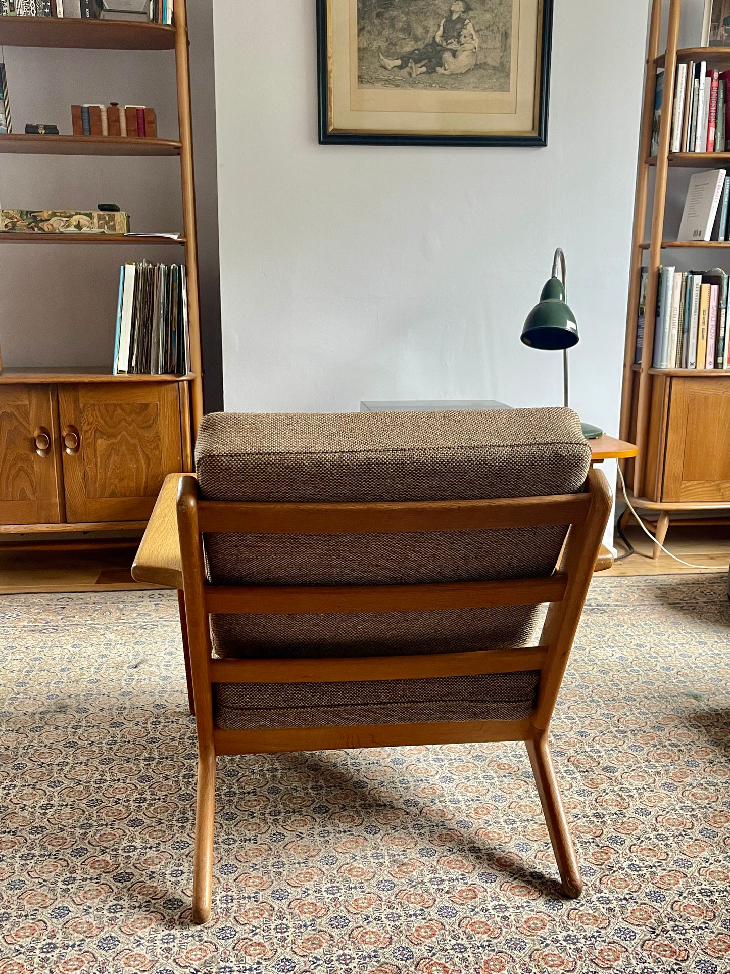 1960s Hans Wegner 'GE 290' lounge chair by Getama