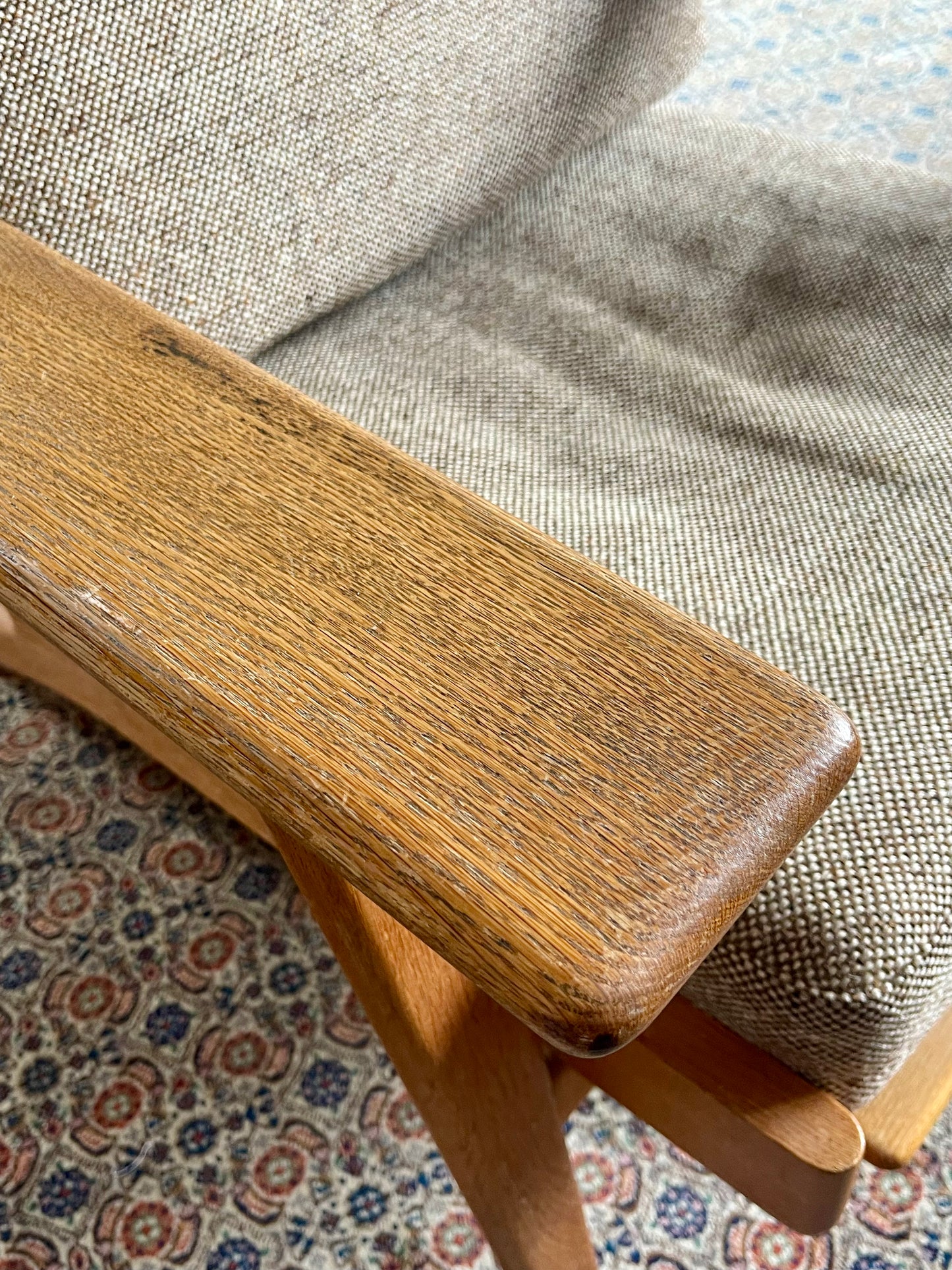 1960s Hans Wegner 'GE 290' lounge chair by Getama