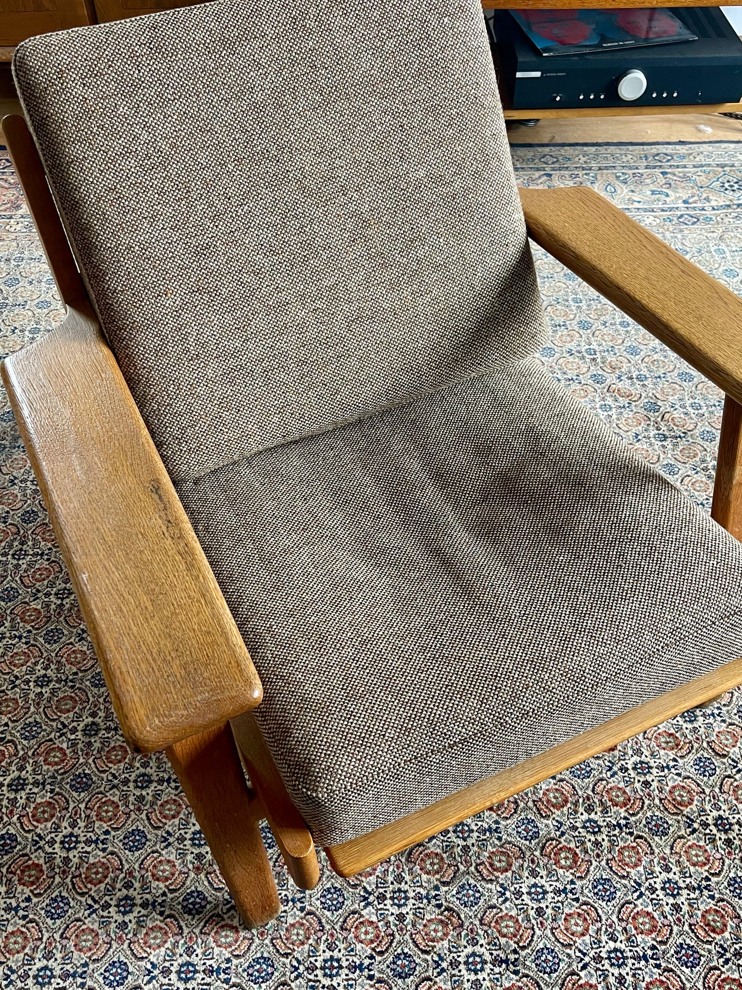 1960s Hans Wegner 'GE 290' lounge chair by Getama