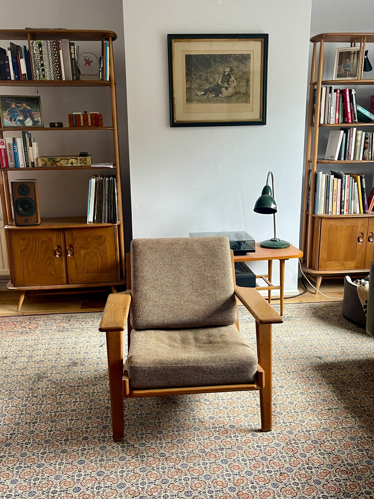 1960s Hans Wegner 'GE 290' lounge chair by Getama