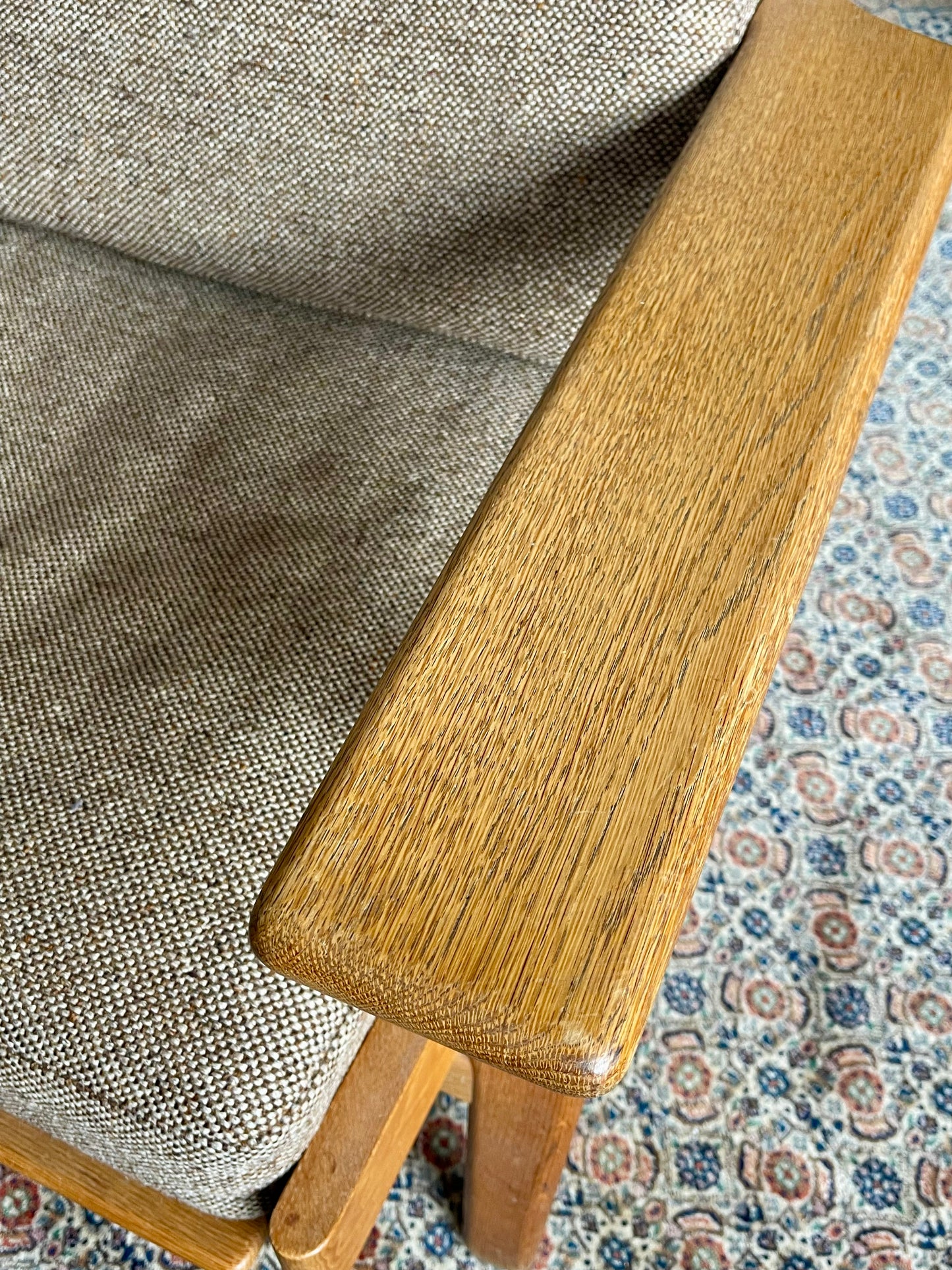 1960s Hans Wegner 'GE 290' lounge chair by Getama