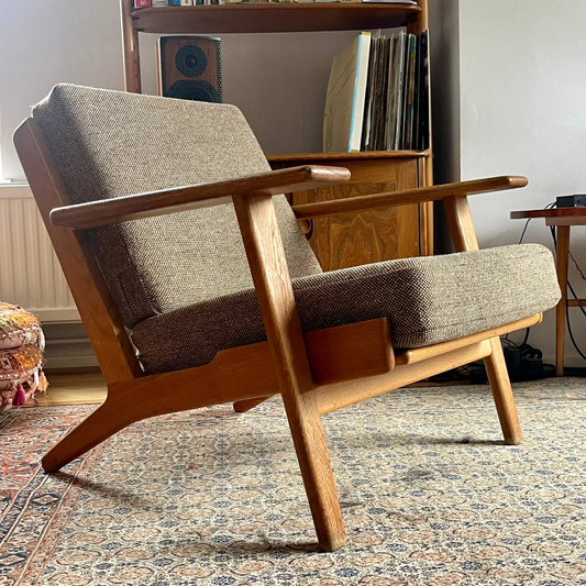 1960s Hans Wegner 'GE 290' lounge chair by Getama